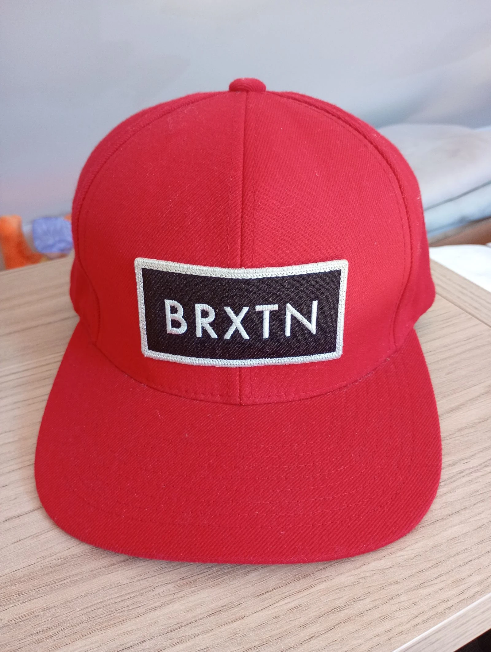 Casquette Brixton officiel réglable rouge 